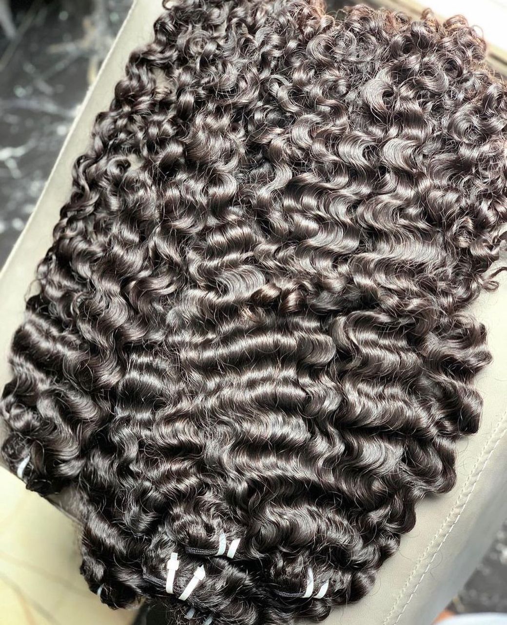 Raw Burmese curly