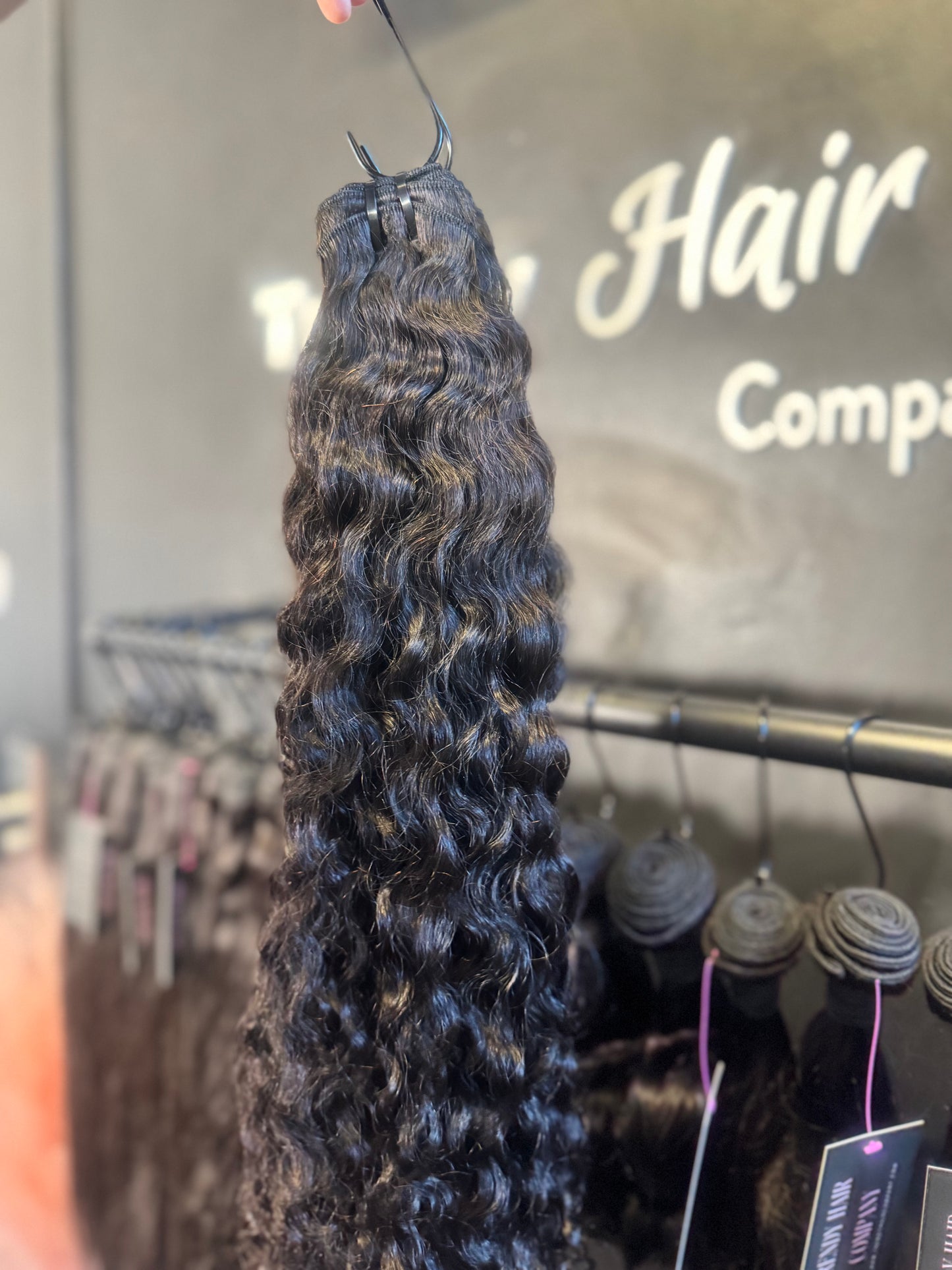 Raw Burmese curly